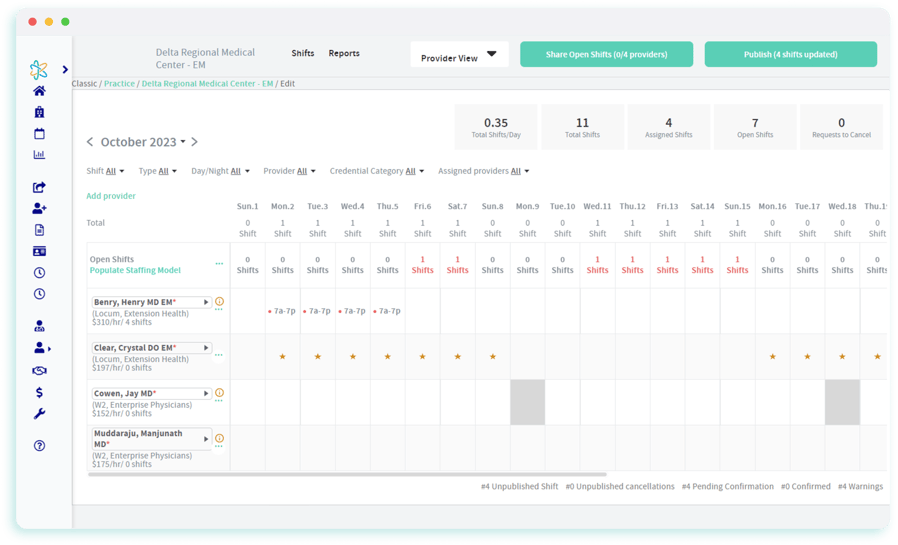 Kimedics-Schedule